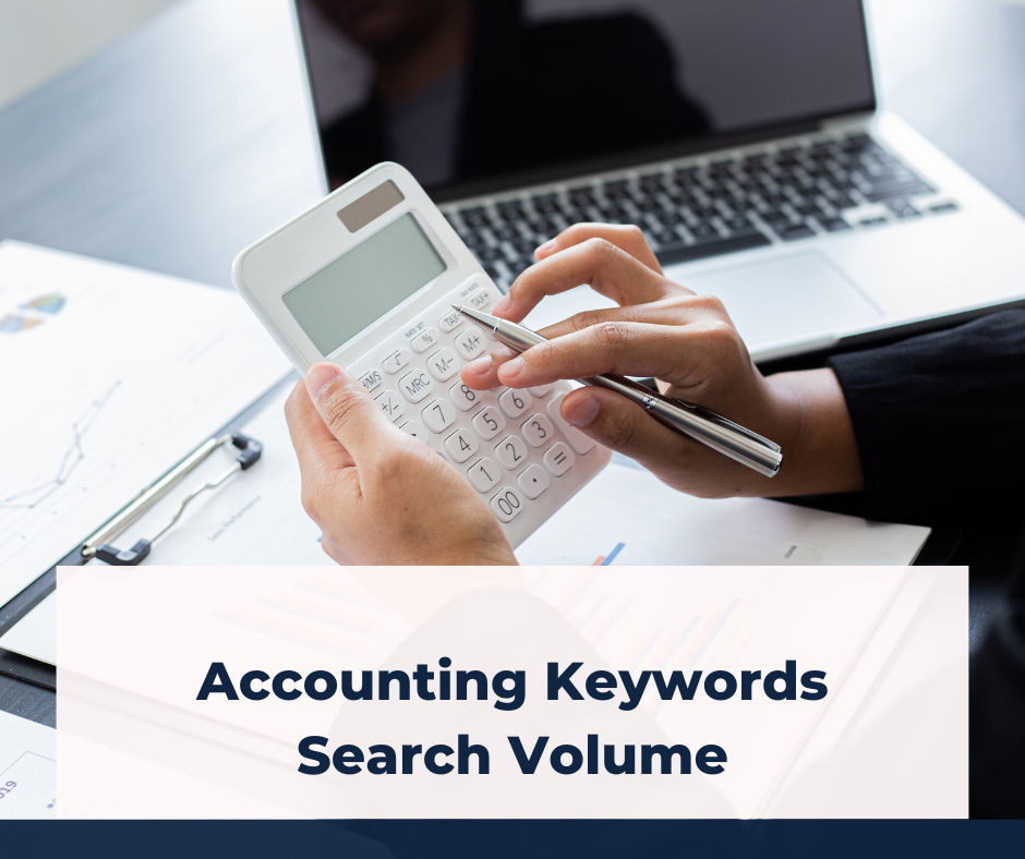 Accounting Keywords Search Volume
